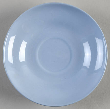 Summer Sky Blue and White (Barlaston Shape) Saucer