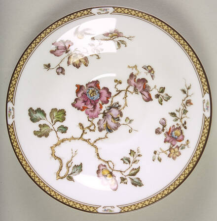Swallow (Yellow Brown Trim) Saucer