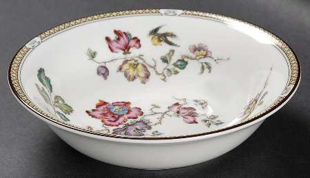 Swallow (Yellow Brown Trim) Coupe Cereal Bowl