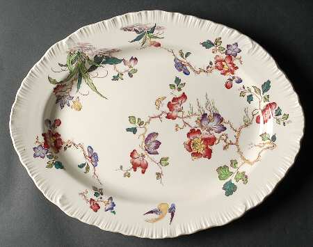 Swallow (No Trim) 14" Oval Serving Platter