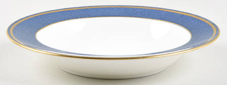 Swinburne Blue Rim Soup Bowl