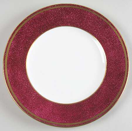 Swinburne Ruby Luncheon Plate