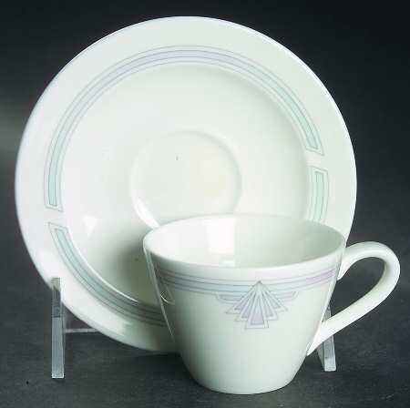 Talisman Flat Demitasse Cup & Saucer Set