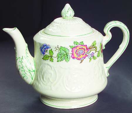 Tapestry Teapot & Lid