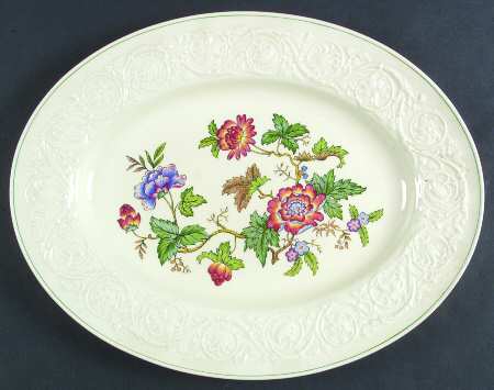 Tapestry 16" Oval Serving Platter