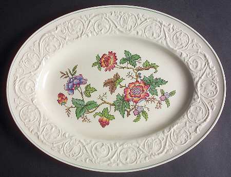 Tapestry 14" Oval Serving Platter