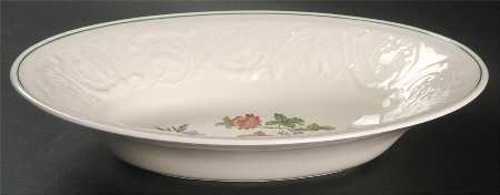 Tapestry 10" Oval Vegetable Bowl
