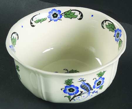 Tigris (Blue & Black) Cranberry Bowl