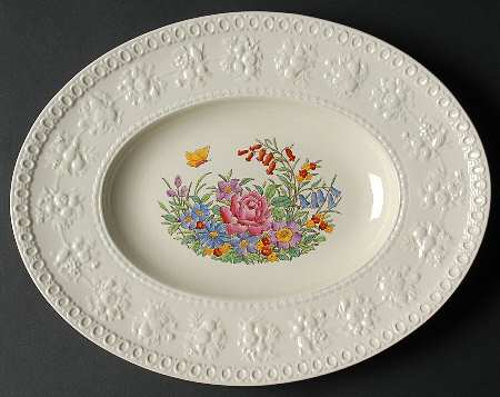 Tintern 12" Oval Serving Platter