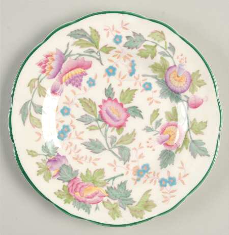 Tonquin Ivory Multicolor (Scalloped) Bread & Butter Plate