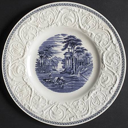 Torbay Blue Luncheon Plate