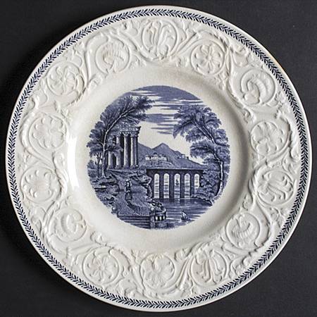 Torbay Blue Luncheon Plate