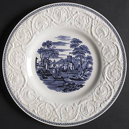 Torbay Blue Dinner Plate