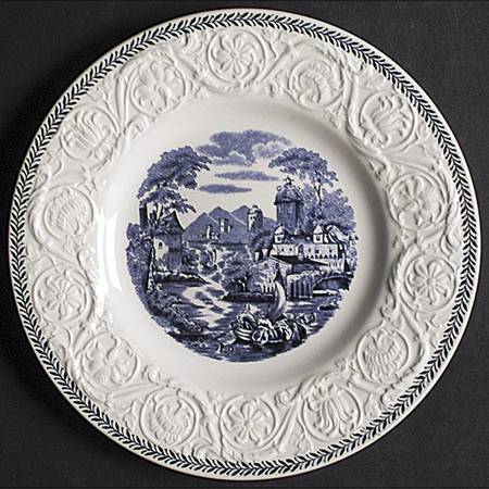 Torbay Blue Dessert/Pie Plate