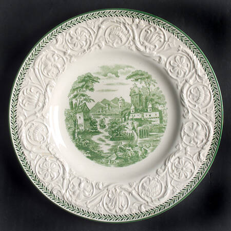 Torbay Green Dessert/Pie Plate