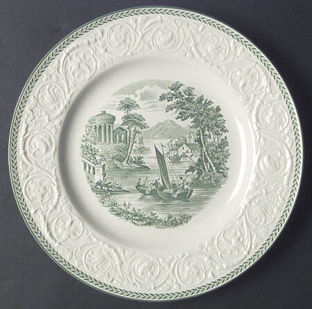 Torbay Green 12" Chop Plate (Round Platter)