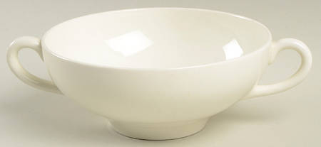 Traditional (Plain) Flat Cream Soup Bowl