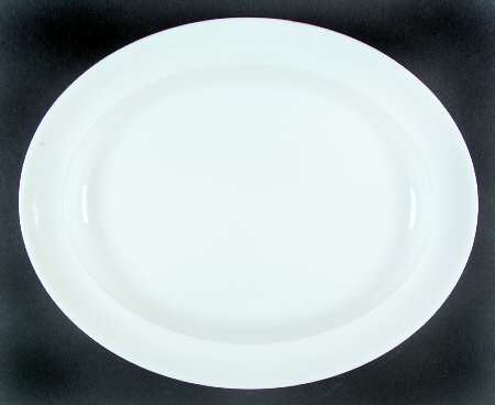 Traditional (Plain) 14" Oval Serving Platter