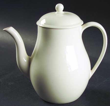Traditional (Plain) Coffee Pot & Lid by Wedgwood