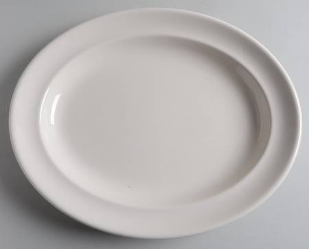 Traditional (Plain) 14" Oval Serving Platter