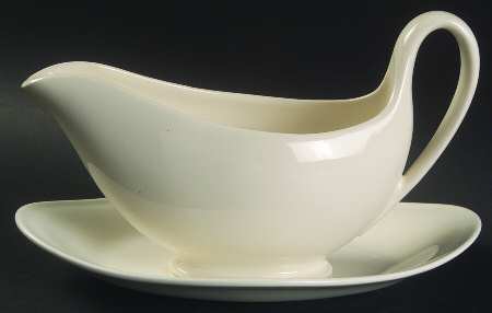 Traditional (Plain) Gravy Boat & Underplate/Relish