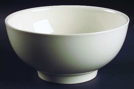 Traditional (Plain) 8" Salad Serving Bowl by Wedgwood