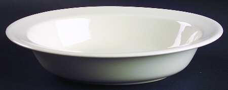 Traditional (Plain) 9" Oval Vegetable Bowl by Wedgwood