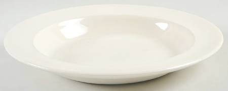 Traditional (Plain) Large Rim Soup Bowl by Wedgwood