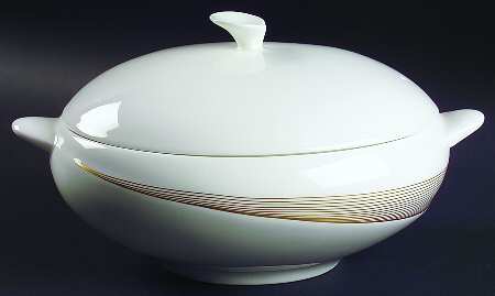Tranquility Oval Covered Vegetable