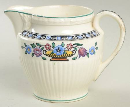 Trentham Light Blue Navy Mini Creamer