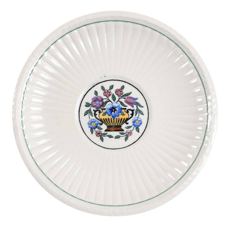 Trentham Light Blue Navy Saucer by Wedgwood