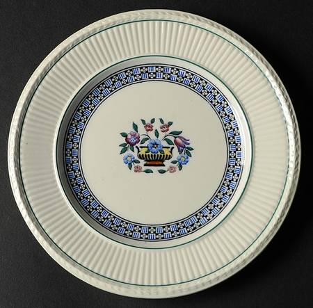 Trentham Light Blue Navy Bread & Butter Plate