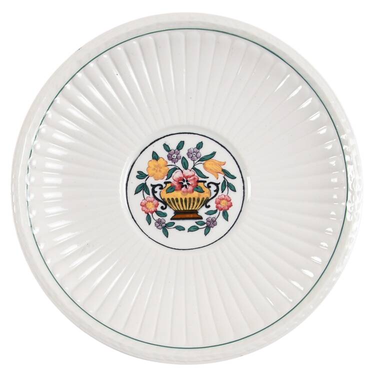 Trentham Red Saucer for Footed Cup