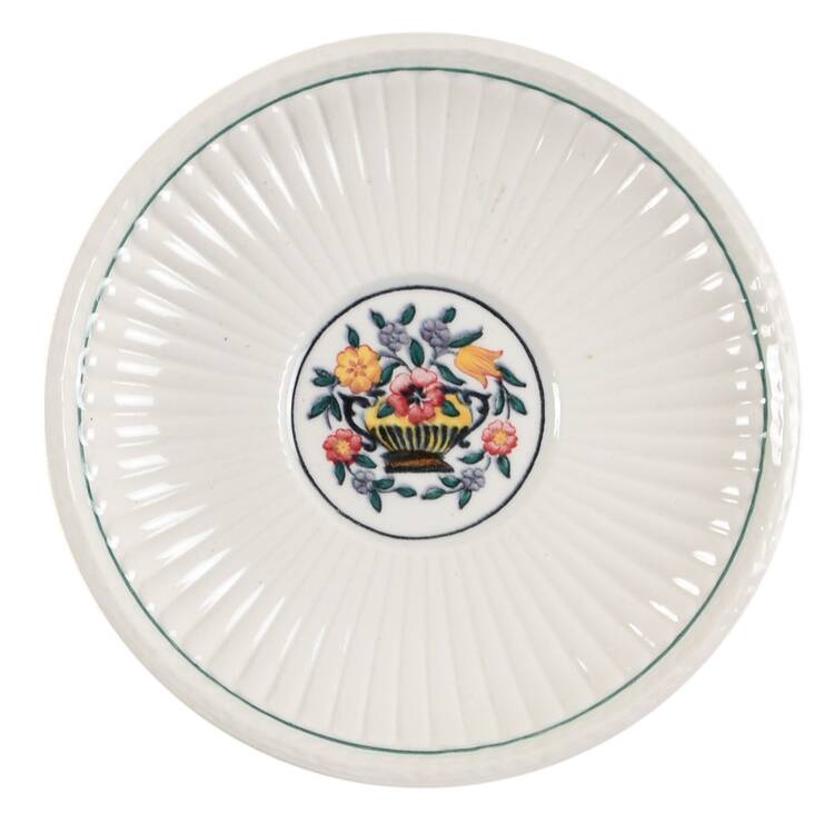 Trentham Red Saucer for Footed Cup