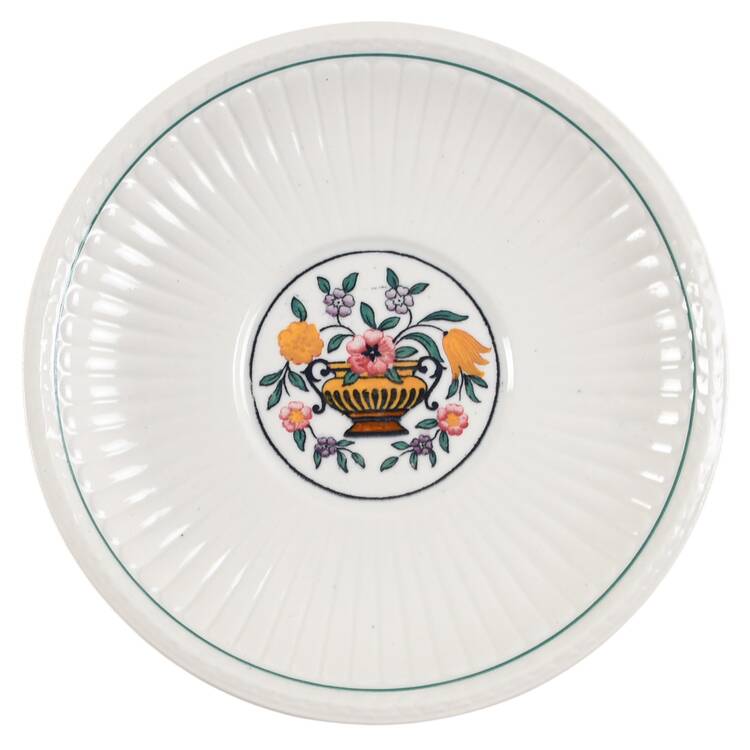 Trentham Red Saucer for Cream Soup Bowl