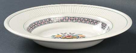 Trentham Red Rim Soup Bowl