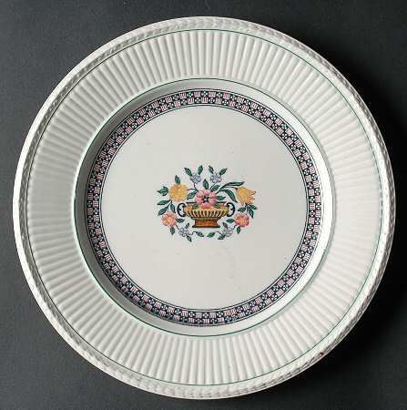 Trentham Red Luncheon Plate