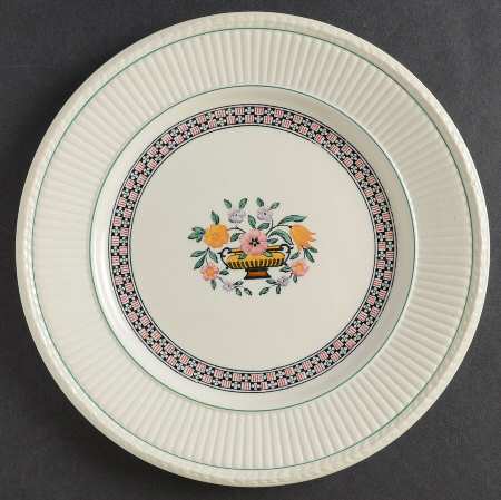 Trentham Red Salad Plate