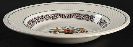 Trentham Red Rim Fruit/Dessert (Sauce) Bowl