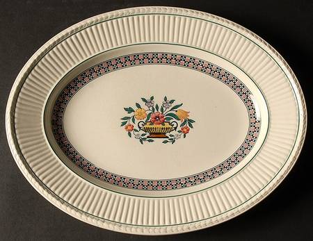 Trentham Red 11" Oval Serving Platter