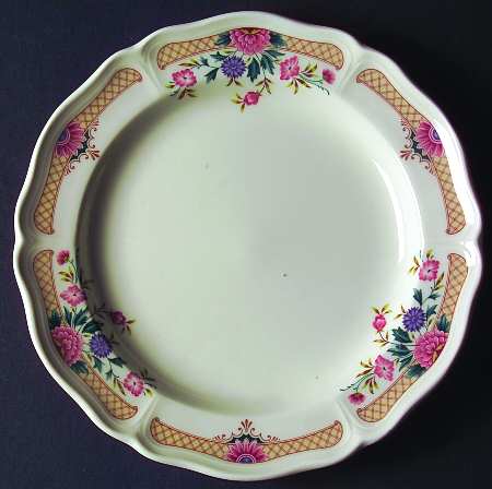 Trellis Flower Salad Plate