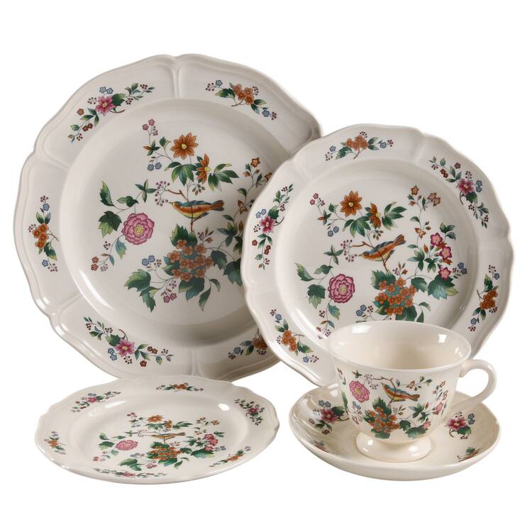 Tropical Garden 5 Piece Place Setting