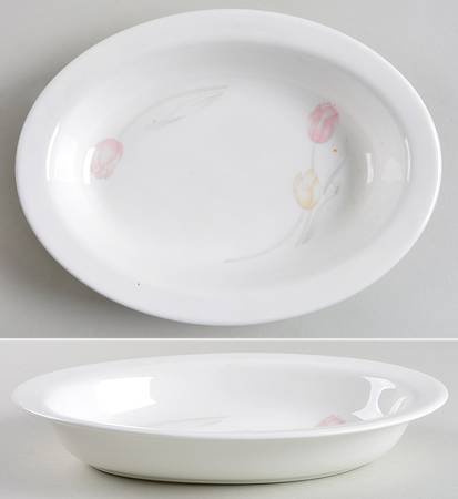 Tryst 10" Oval Vegetable Bowl
