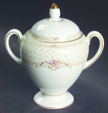 Turnberry Globe Shape Sugar Bowl & Lid