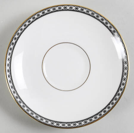 Ulander Black Saucer for Footed Cup