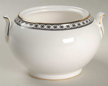 Ulander Black 146 Shape Sugar Bowl No Lid
