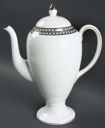 Ulander Black Coffee Pot & Lid