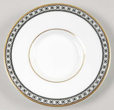 Ulander Black Saucer for Bond Shape Demitasse Cup