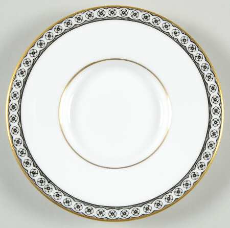 Ulander Black Saucer for Bond Shape Demitasse Cup