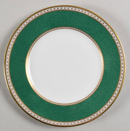 Ulander Powder Green Luncheon Plate